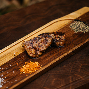 Lammhüftsteak mariniert