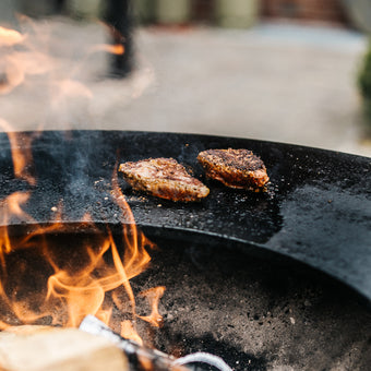 Lammhüftsteak mariniert